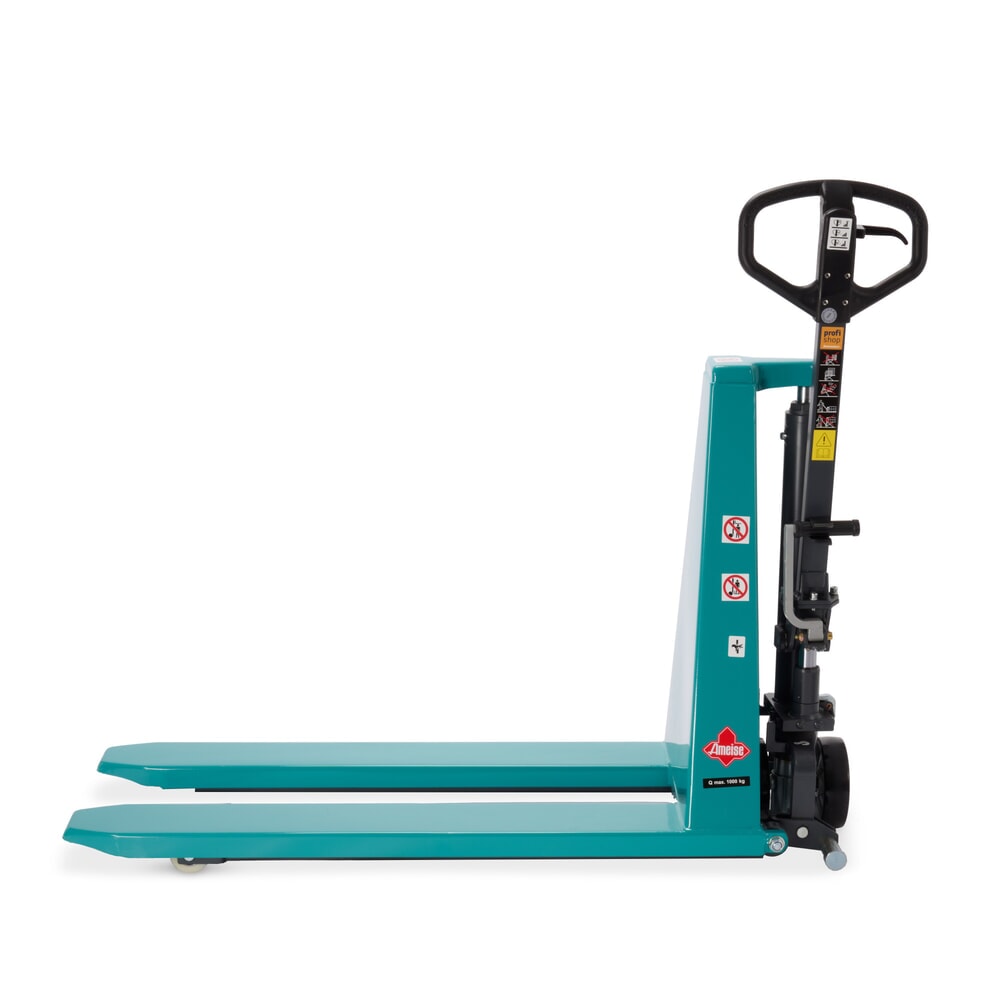 Produktbild nr 3: Saxlyftvagn Ameise® PTM 1.0 med snabblyft, lastkapacitet 1 000 kg, gaffellängd 1 150 mm, polyuretan/nylon