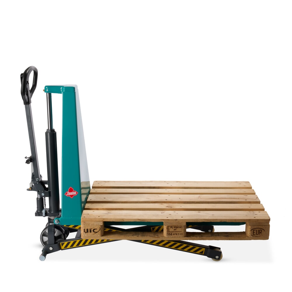 Produktbild nr 10: Saxlyftvagn Ameise® PTM 1.0 med snabblyft, lastkapacitet 1 000 kg, gaffellängd 1 150 mm, polyuretan/nylon