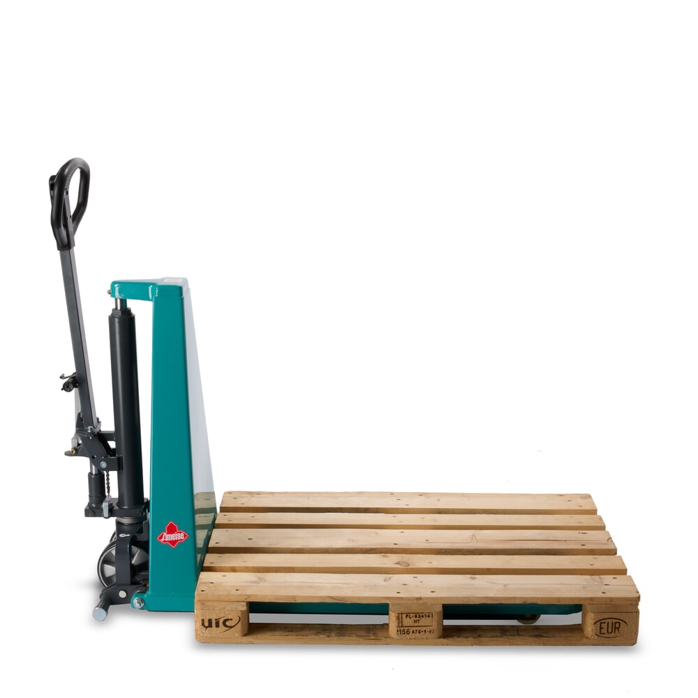 Produktbild nr 9: Saxlyftvagn Ameise® PTM 1.0 med snabblyft, lastkapacitet 1 000 kg, gaffellängd 1 150 mm, polyuretan/nylon
