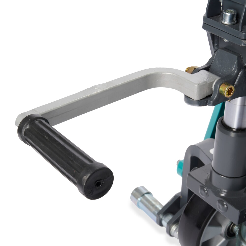 Produktbild nr 7: Saxlyftvagn Ameise® PTM 1.0 med snabblyft, lastkapacitet 1 000 kg, gaffellängd 1 150 mm, polyuretan/nylon