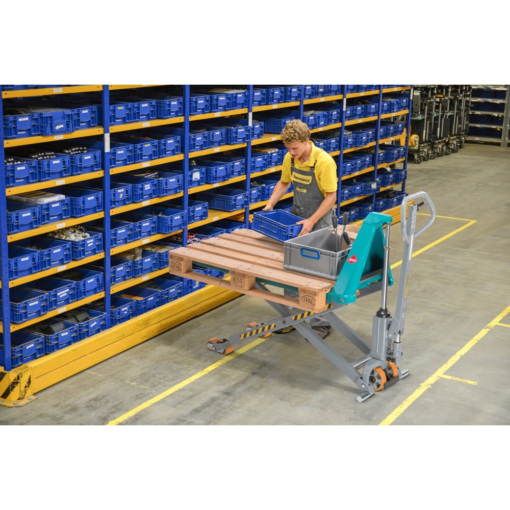 Produktbild nr 7: Saxlyftbord Ameise® PTM 1.5 Scissor med snabblyft, lastkapacitet 1 500 kg, gaffellängd 1 200 mm