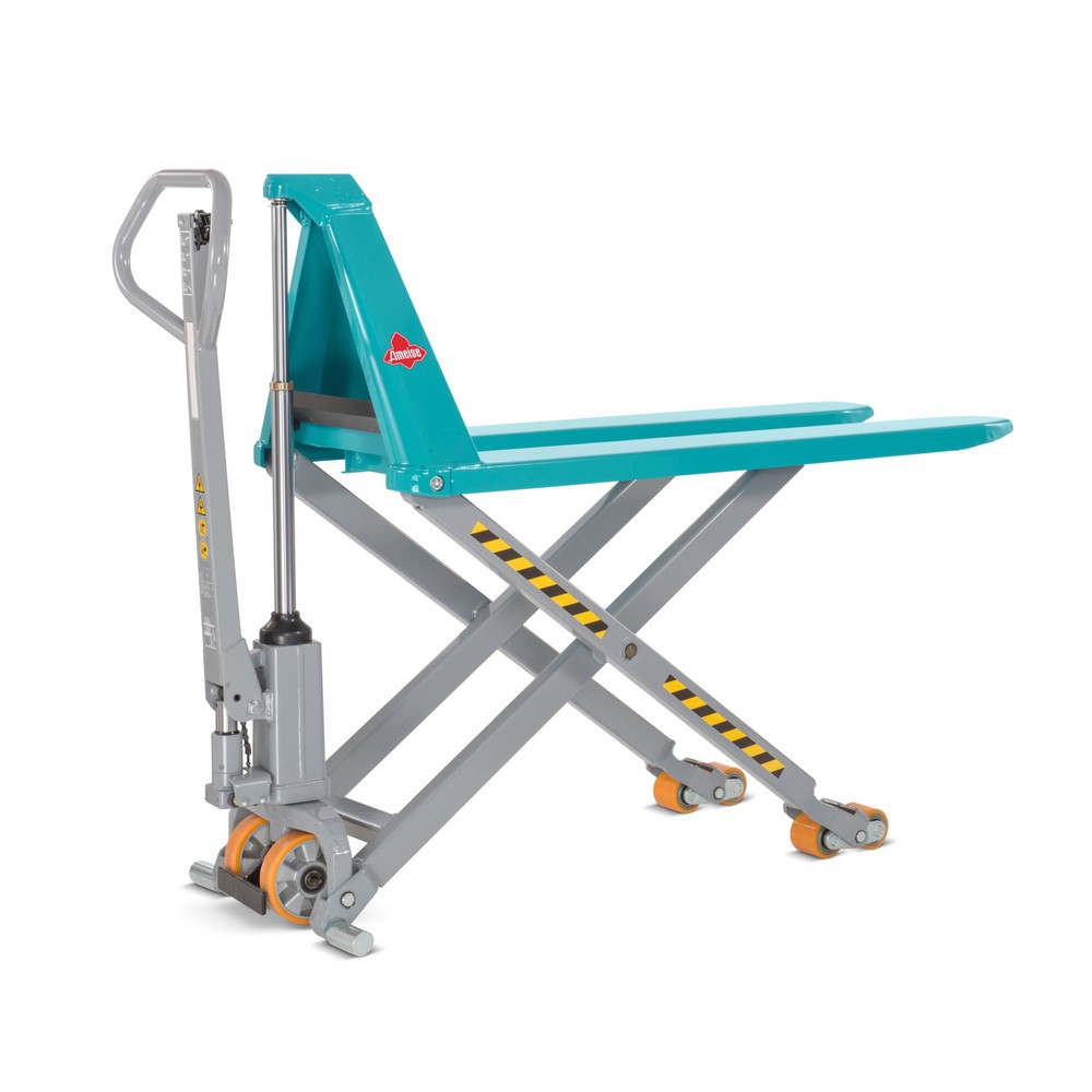 Produktbilder: Saxlyftbord Ameise® PTM 1.5 Scissor med snabblyft, lastkapacitet 1 500 kg, gaffellängd 1 200 mm