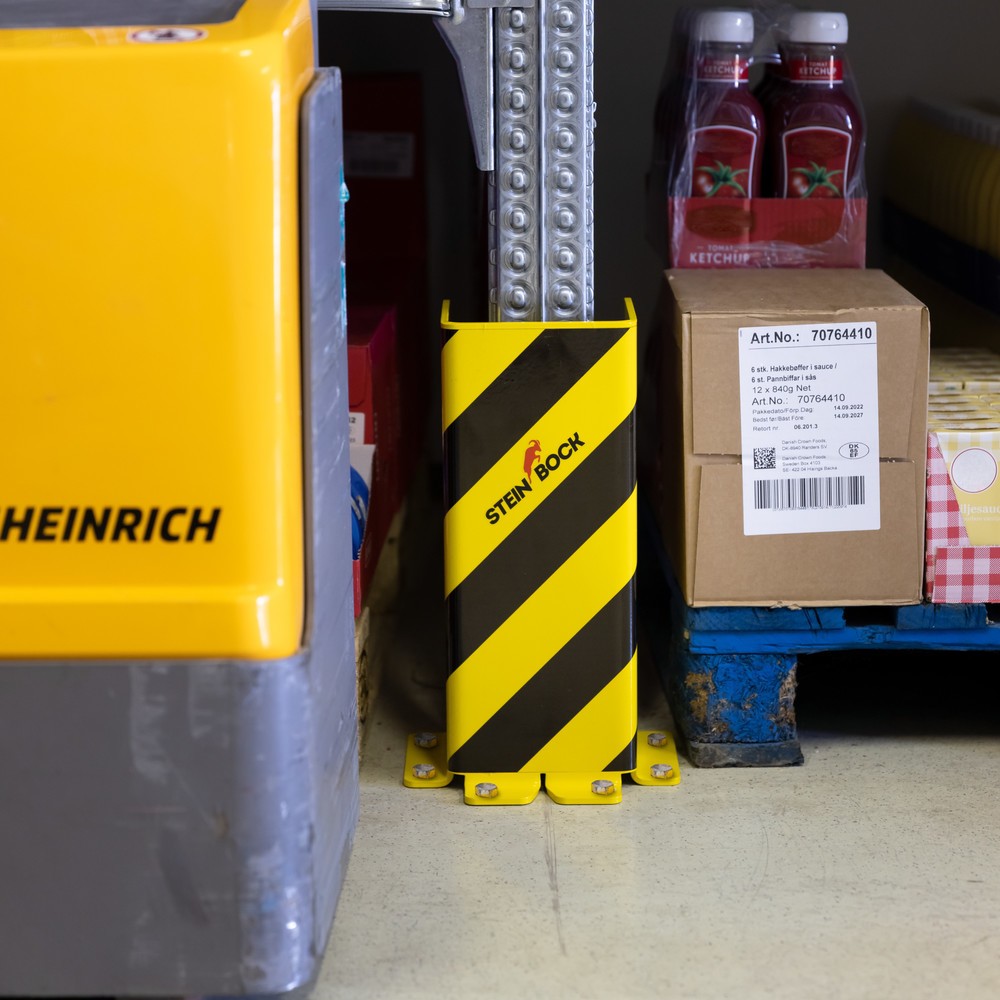 Produktbild nr 8: Steinbock® påkörningsskyddshörn, U-profil, HxBxD 400 x 160 x 160 mm, tjocklek 6 mm