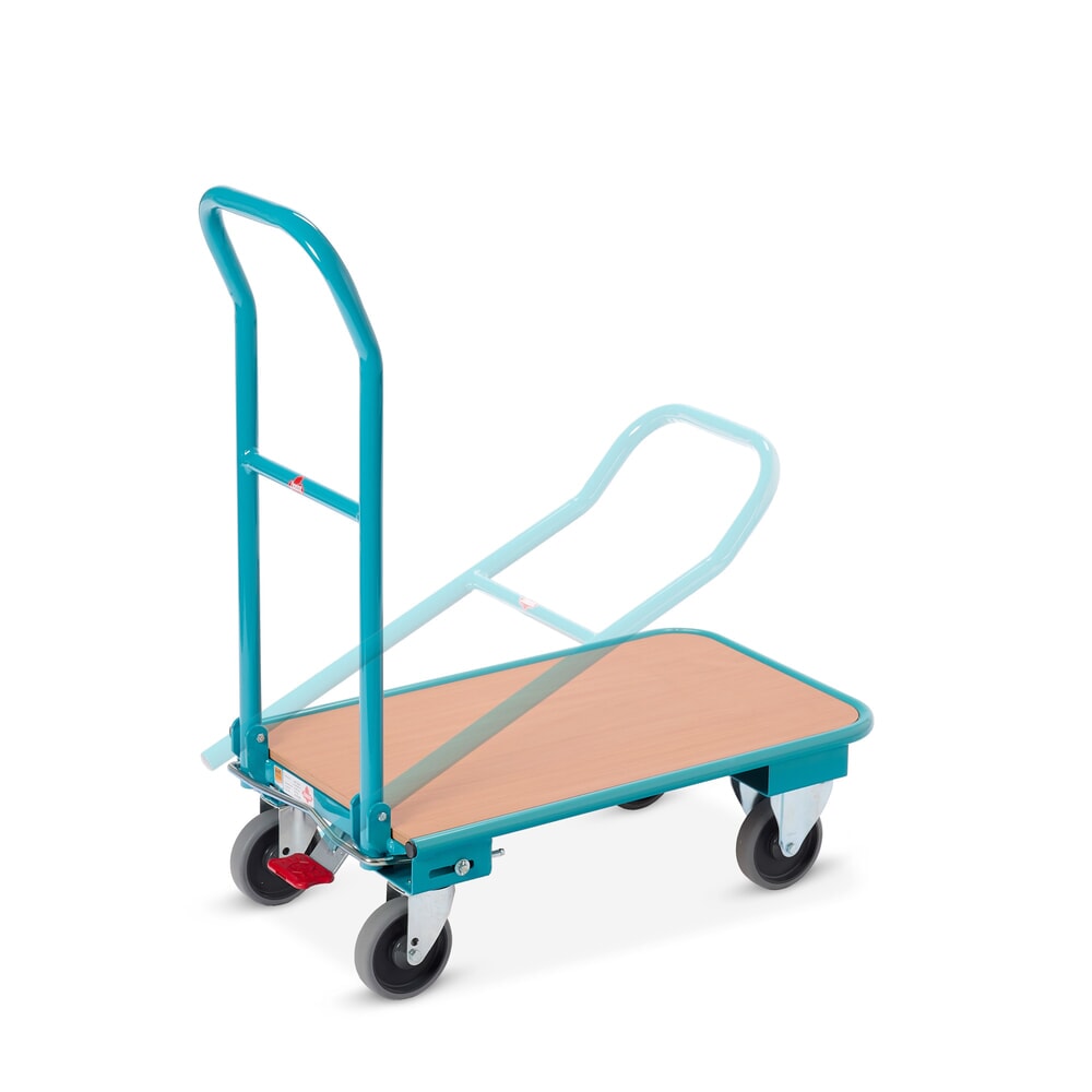 Produktbild nr 3: Transportvagn Ameise®, fällbar, LK 150 kg, lastyta BxT 450 x 720 mm, med centralbroms