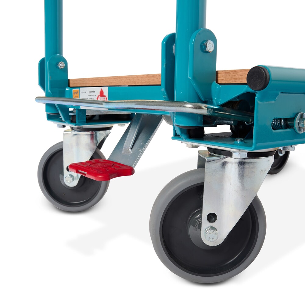 Produktbild nr 6: Transportvagn Ameise®, fällbar, LK 150 kg, lastyta BxT 450 x 720 mm, med centralbroms