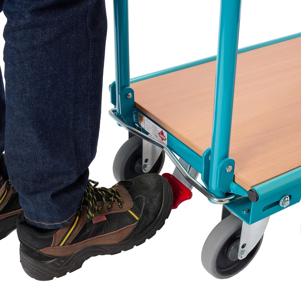 Produktbild nr 7: Transportvagn Ameise®, fällbar, LK 150 kg, lastyta BxT 450 x 720 mm, med centralbroms