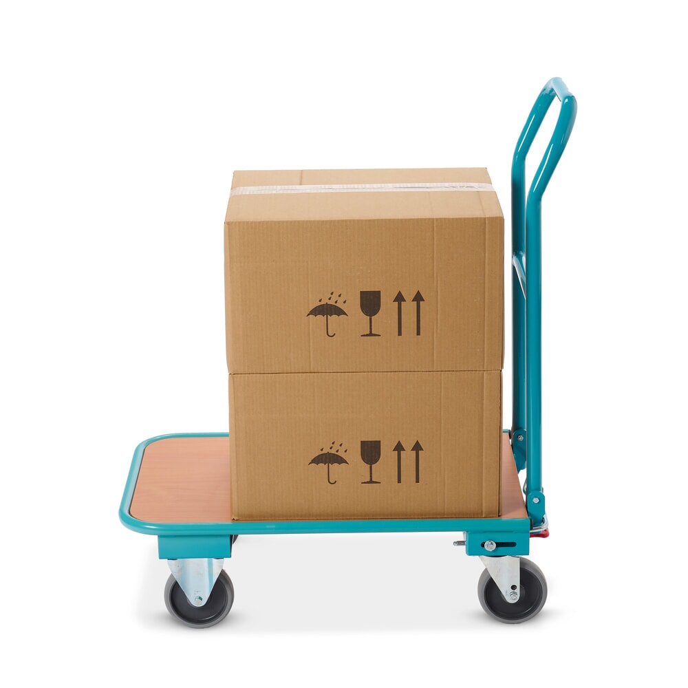Produktbild nr 11: Transportvagn Ameise®, fällbar, LK 150 kg, lastyta BxT 450 x 720 mm, med centralbroms
