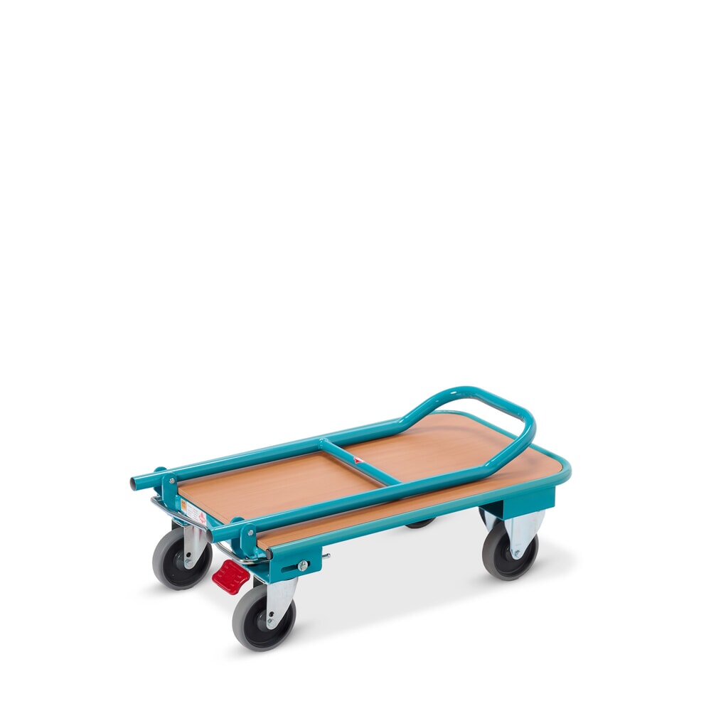 Produktbild nr 13: Transportvagn Ameise®, fällbar, LK 150 kg, lastyta BxT 450 x 720 mm, med centralbroms