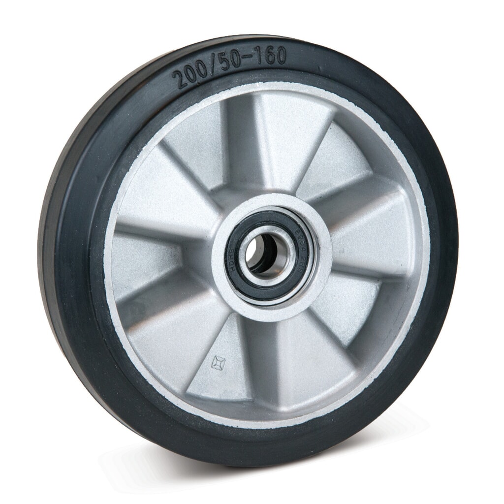 Massivgummi-styrhjul för ledtruck Ameise® typ ACY20, BASIC/Economic typ DF20, årsmodell fr.o.m. '09, Ø 180 mm Produktbilder: Massivgummi-styrhjul för ledtruck Ameise® typ ACY20, BASIC/Economic typ DF20, årsmodell fr.o.m. '09, Ø 180 mm