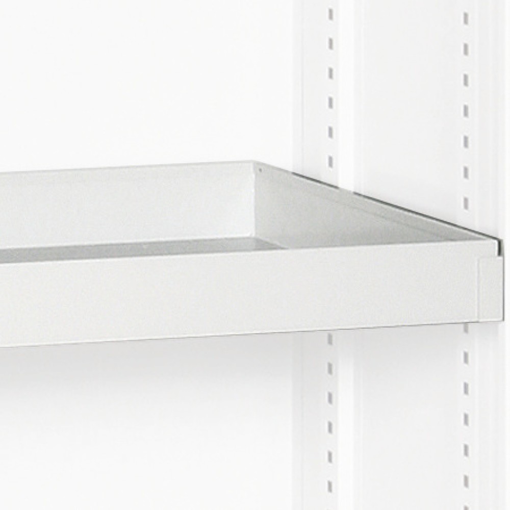 Produktbilder: Utdragbar hylla för kemikalie- och giftskåp, BxT 500 x 500 mm